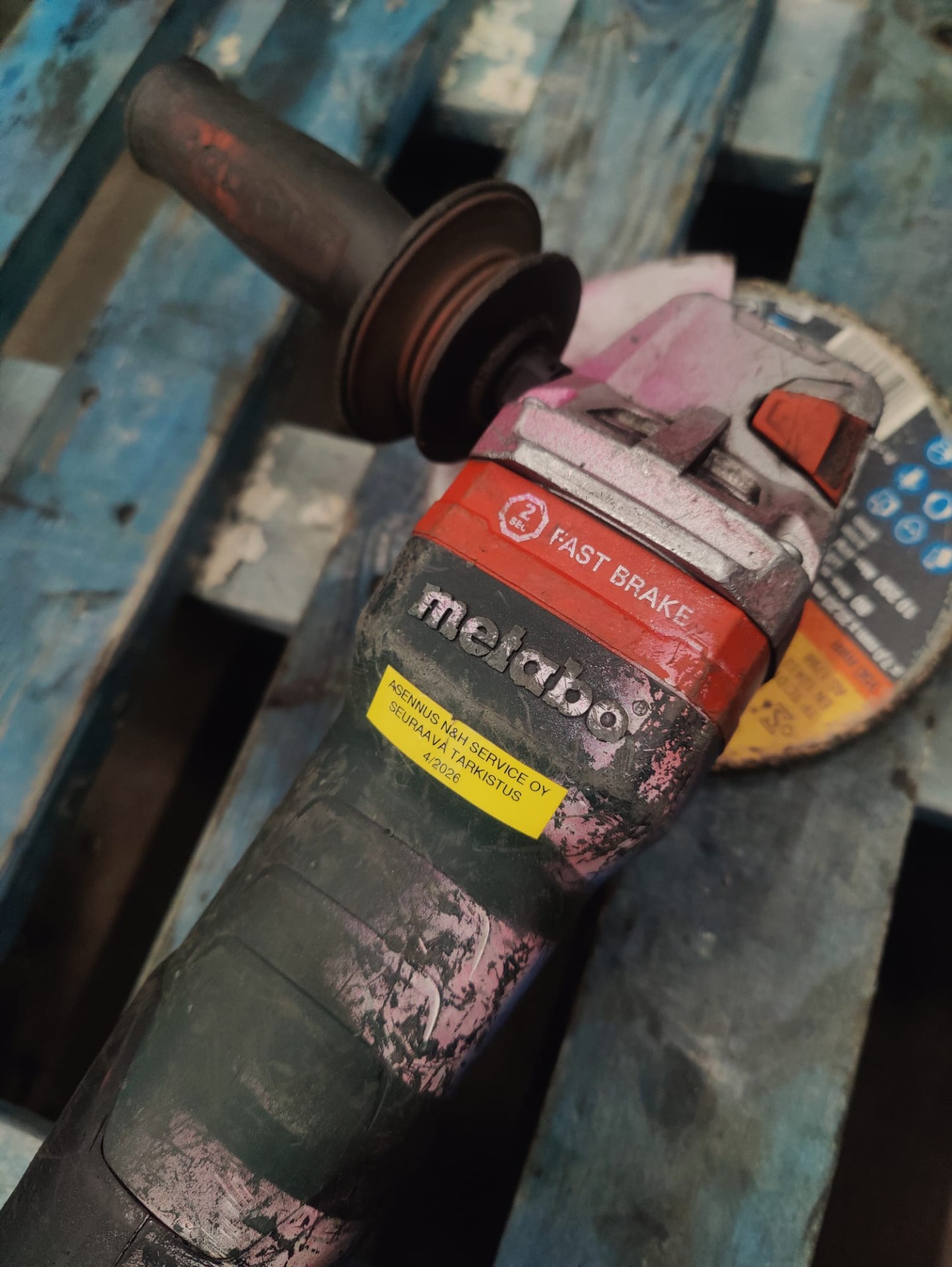 Työvälineiden tarkastus